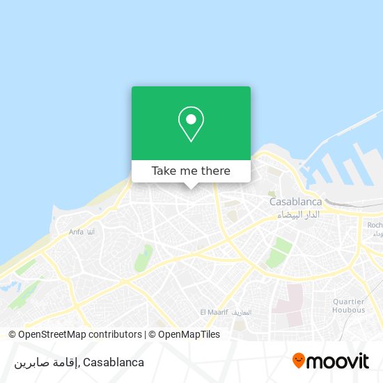 إقامة صابرين map