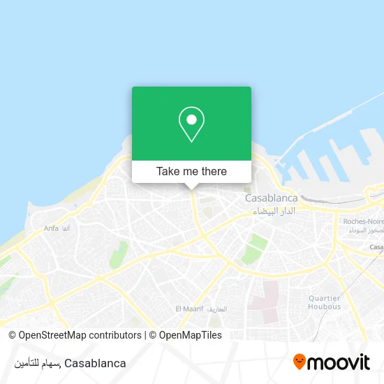 سهام للتأمين map