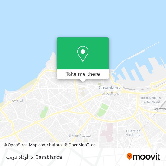 د. أوداد دويب map