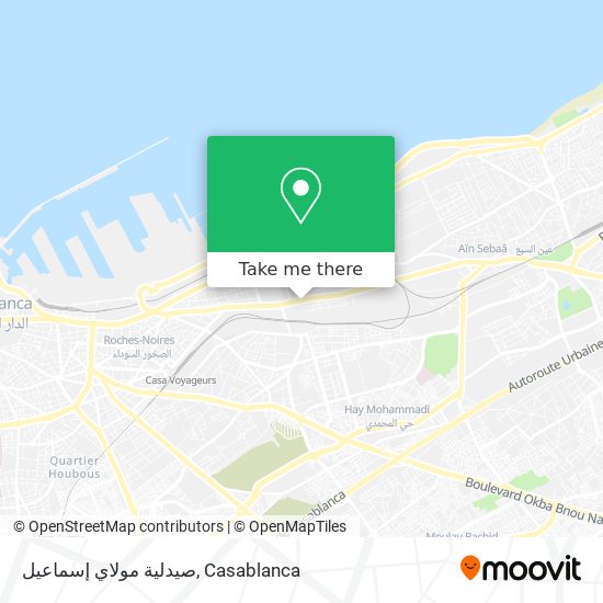 صيدلية مولاي إسماعيل map