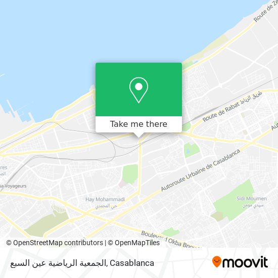 الجمعية الرياضية عين السبع plan