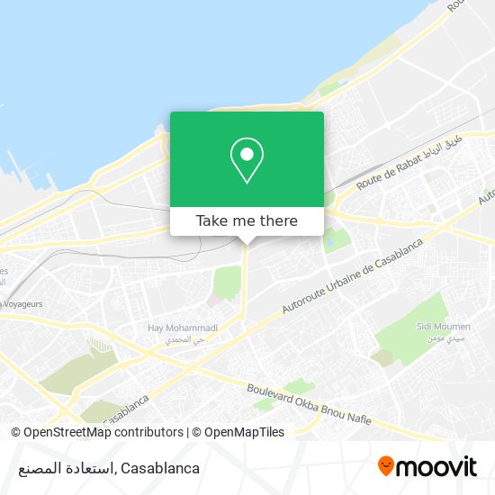 استعادة المصنع map