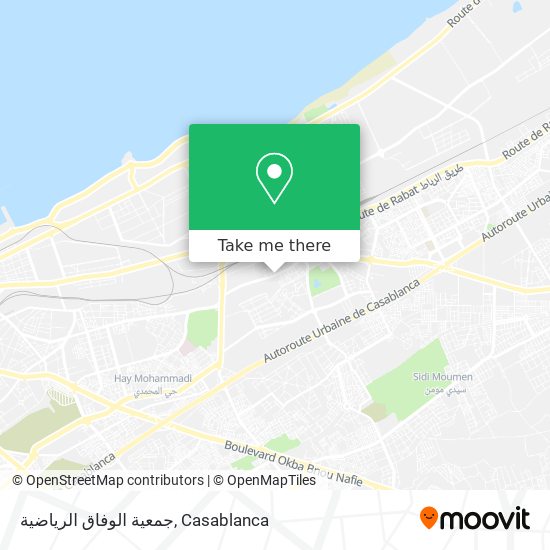 جمعية الوفاق الرياضية map