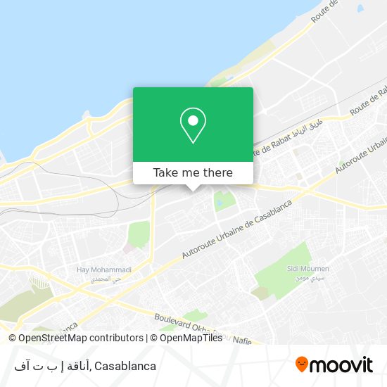 أناقة إ ب ت آف map