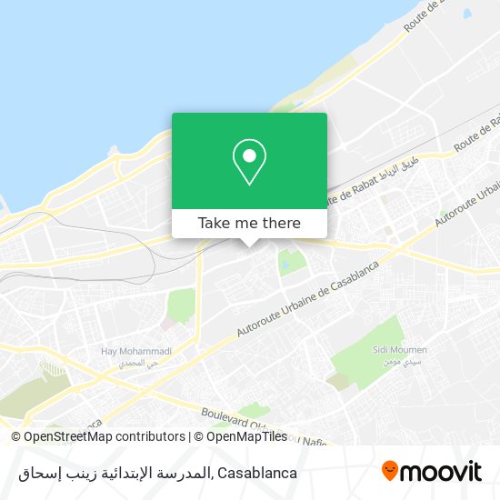 المدرسة الإبتدائية زينب إسحاق map