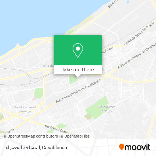 المساحة الخضراء map