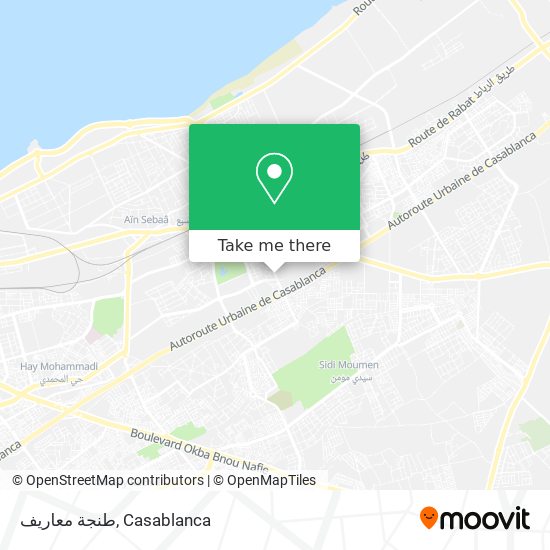 طنجة معاريف map