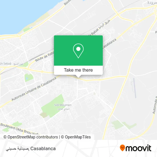 صيدلية حسيني map