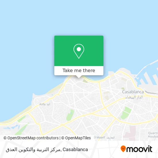 مركز التربية والتكوين العذق map