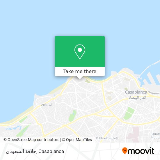 حلاقة السعودي map