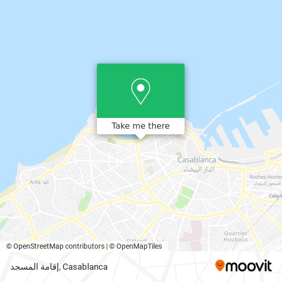 إقامة المسجد map