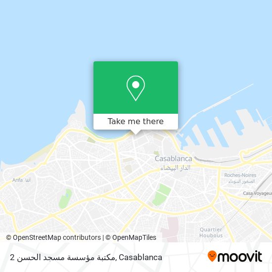 مكتبة مؤسسة مسجد الحسن 2 map