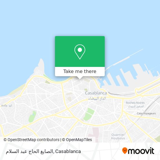 الصايغ الحاج عبد السلام map