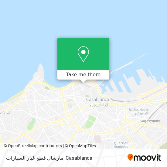 مارشال قطع غيار السيارات map