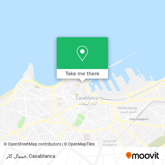 جينيال كار map