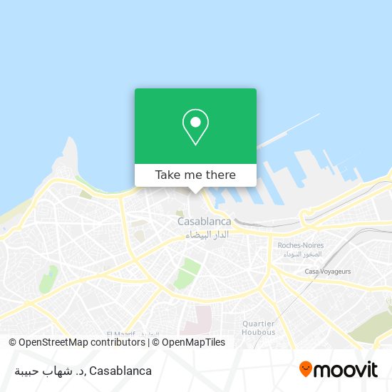 د. شهاب حبيبة map