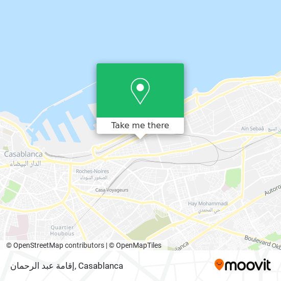 إقامة عبد الرحمان map