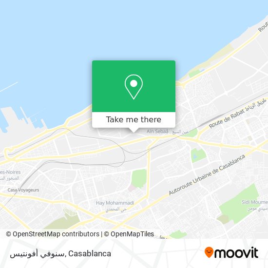 سنوفي أفونتيس map