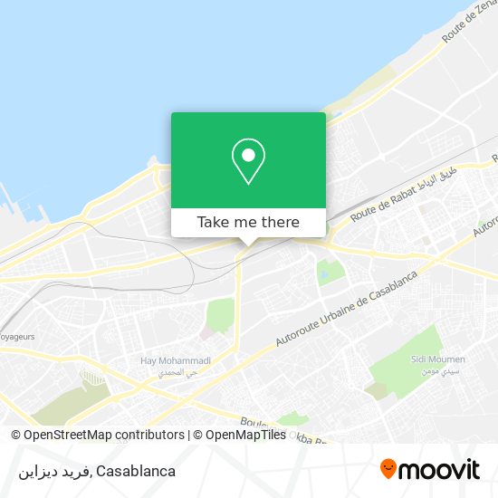 فريد ديزاين map