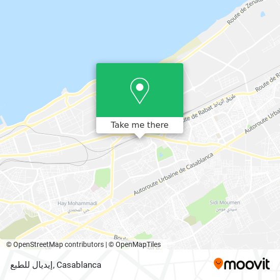 إيديال للطبع map