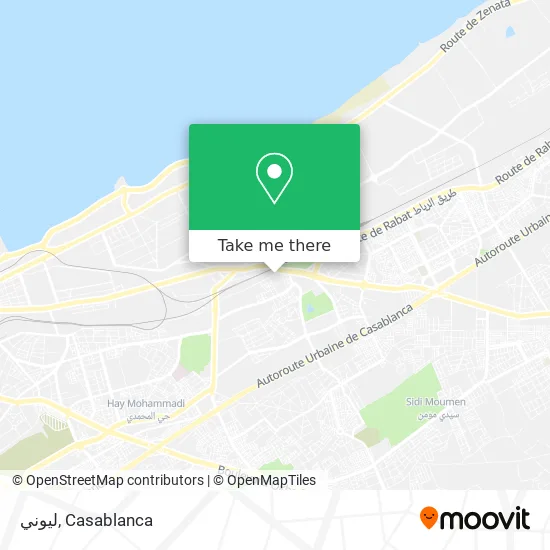 ليوني map