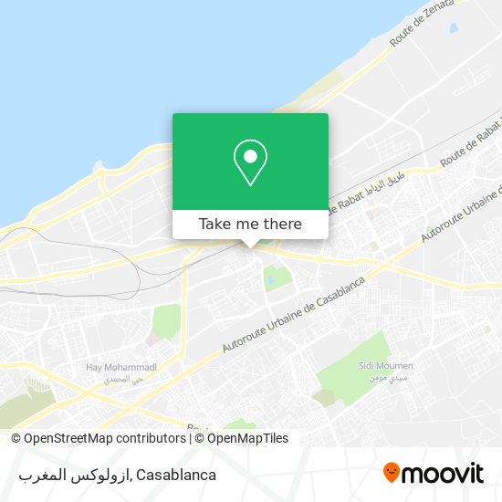 ازولوكس المغرب map