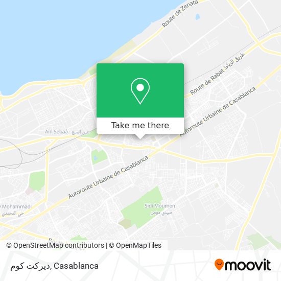 ديركت كوم map