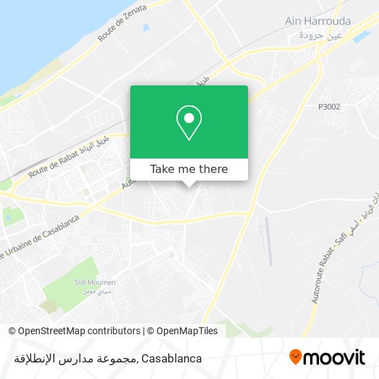 مجموعة مدارس الإنطلإقة map