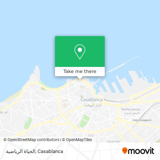 الحياة الرياضية map