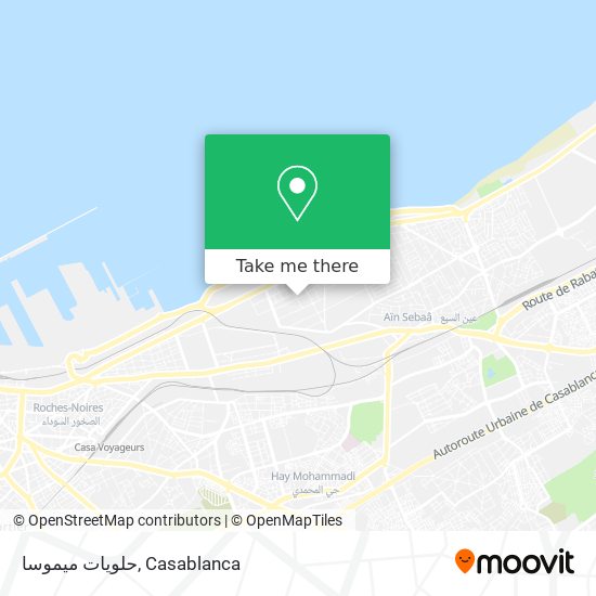 حلويات ميموسا map