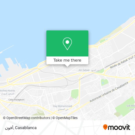 أفون map