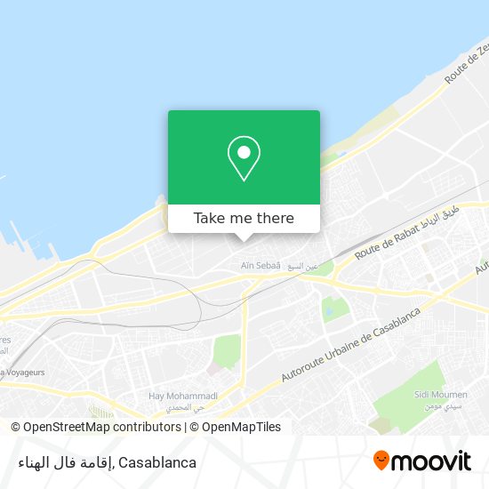 إقامة فال الهناء map