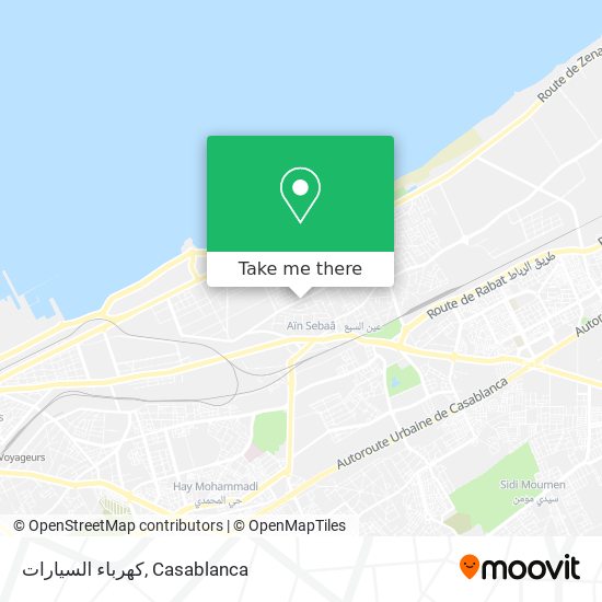 كهرباء السيارات map