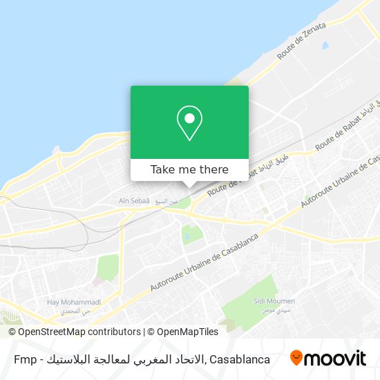 Fmp - الاتحاد المغربي لمعالجة البلاستيك map