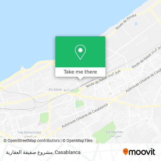 مشروع صفيفة العقارية map