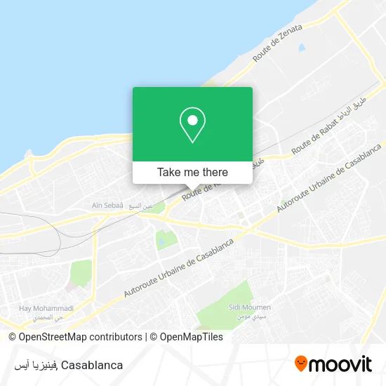 فينيزيا آيس map