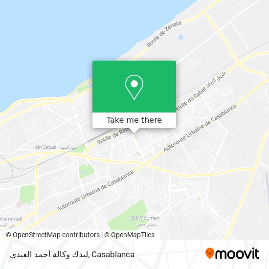 ليدك وكالة أحمد العبدي map
