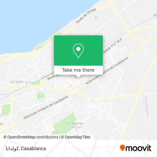 كولداتا map