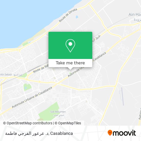 د. عرعور الفرجي فاطمة map