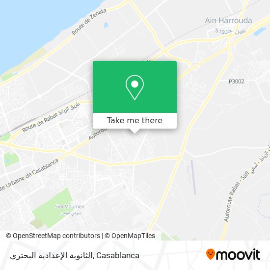 الثانوية الإعدادية البحتري map