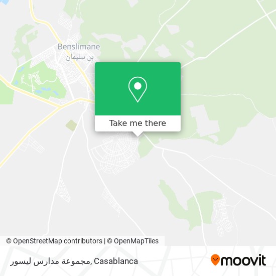 مجموعة مدارس ليسور map