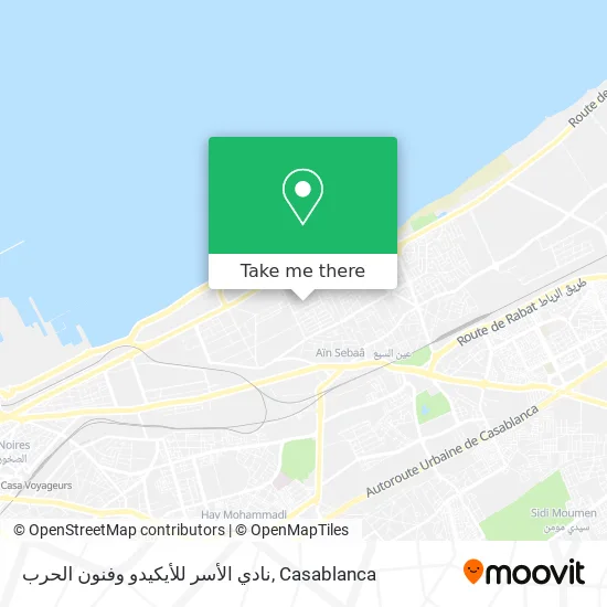 نادي الأسر للأيكيدو وفنون الحرب map