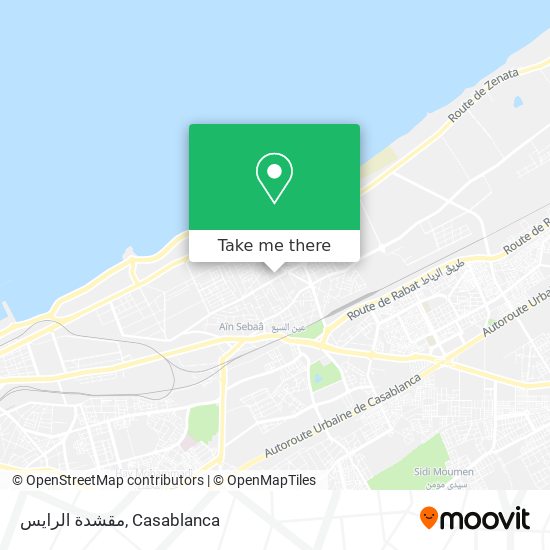 مقشدة الرايس map