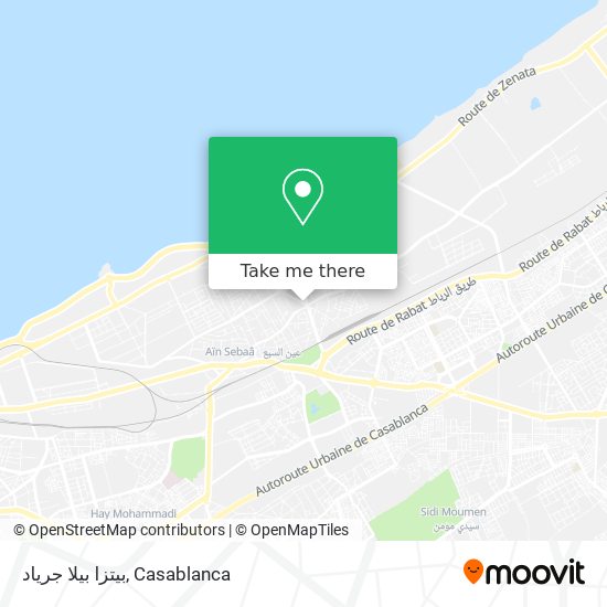 بيتزا بيلا جرياد map