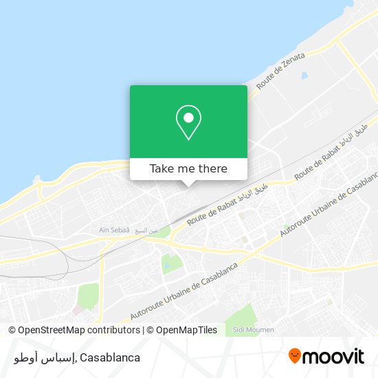 إسباس أوطو map