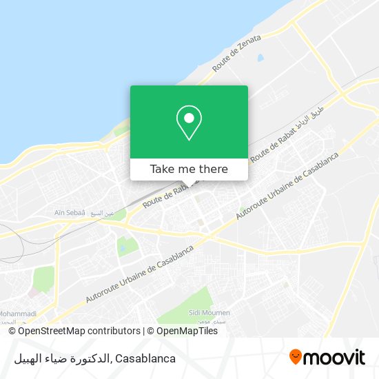 الدكتورة ضياء الهبيل map
