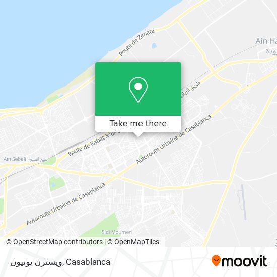 ويسترن يونيون map