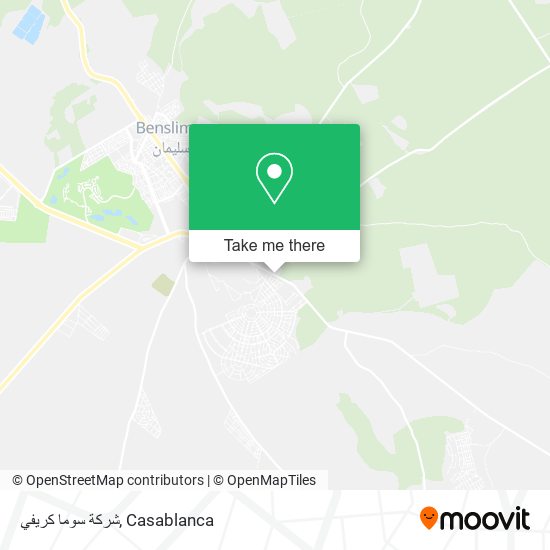 شركة سوما كريفي map