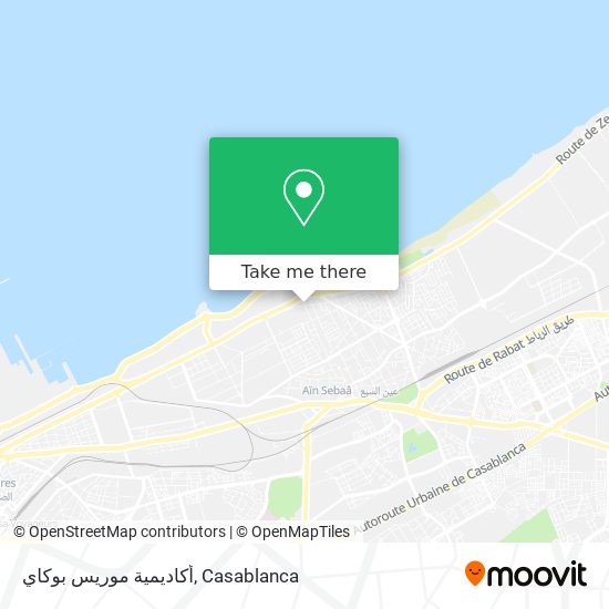 أكاديمية موريس بوكاي map