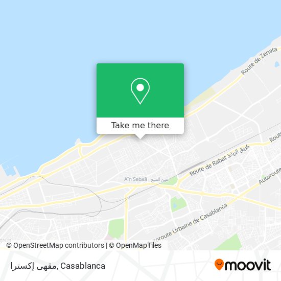 مقهى إكسترا map